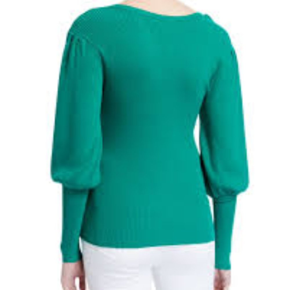 Milly Puff Sleeve Sweater - Picture 2 of 5